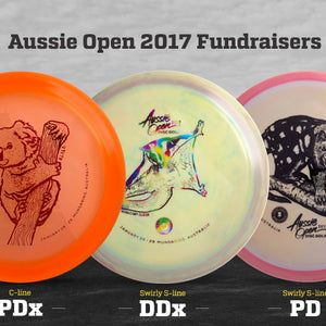 Discmania's 2017 Aussie Open fundraiser series