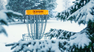 Navigating a Winter Round of Disc Golf