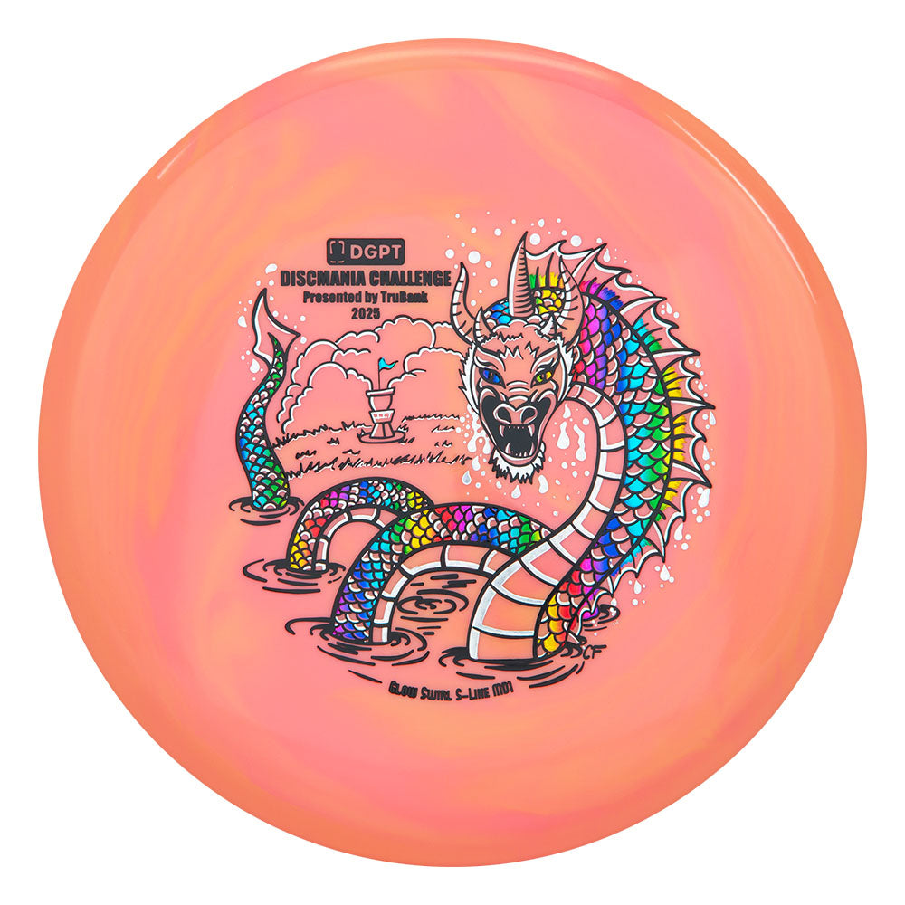 Limited Edition Glow Swirl S-Line MD1 (Discmania Challenge