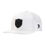 Flat Bill Snapback Hat (Shield Logo)