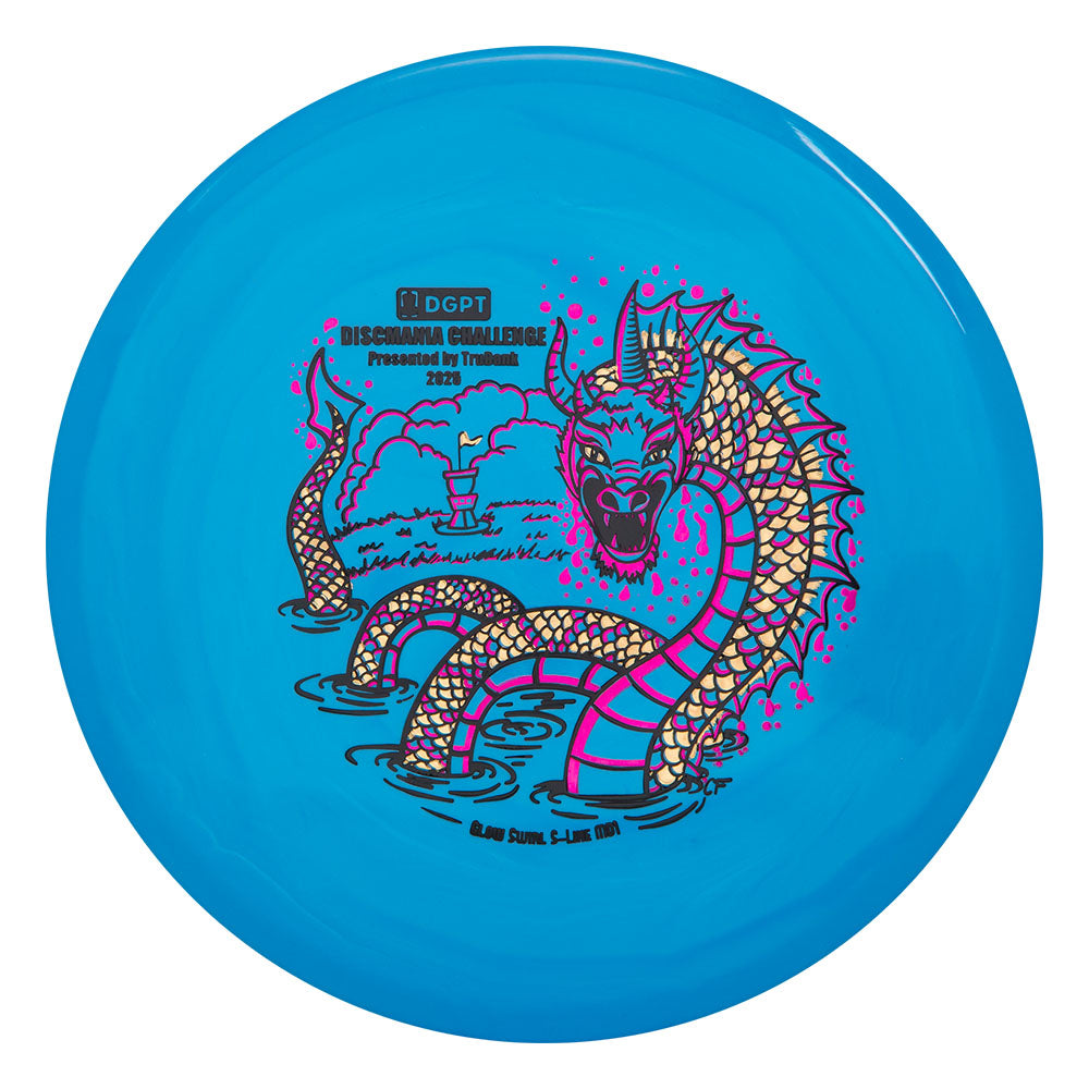 Limited Edition Glow Swirl S-Line MD1 (Discmania Challenge