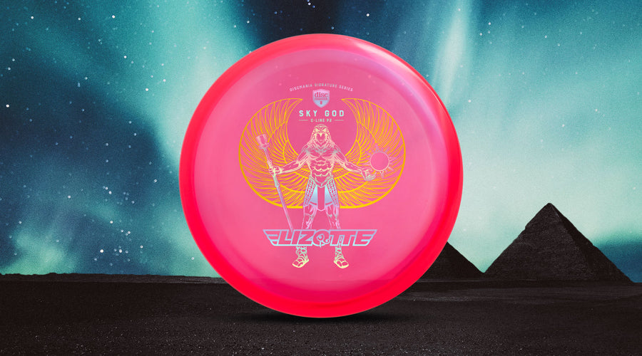 New Signature Series: Discmania C-Line Lizotte Golden Wings Sky God P2