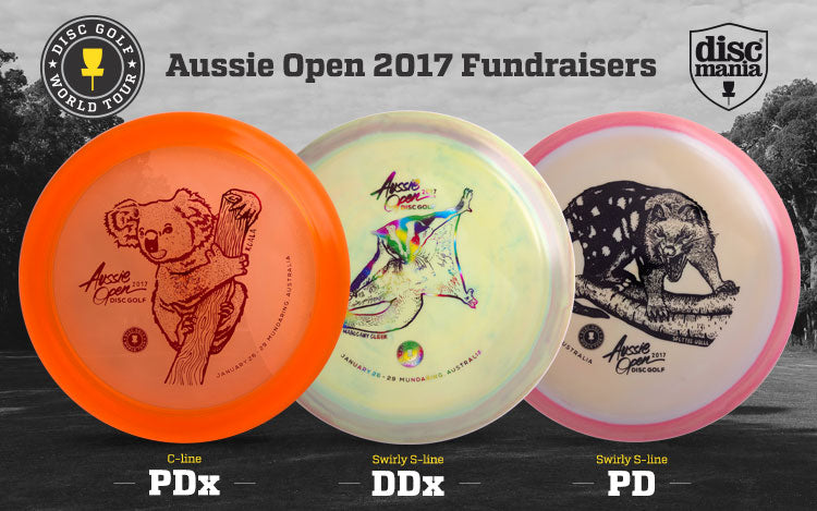 Discmania's 2017 Aussie Open fundraiser series