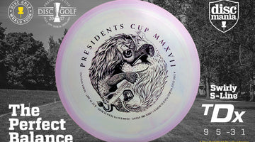 New release: 2017 Presidents Cup Discmania Swirly S-line TDx