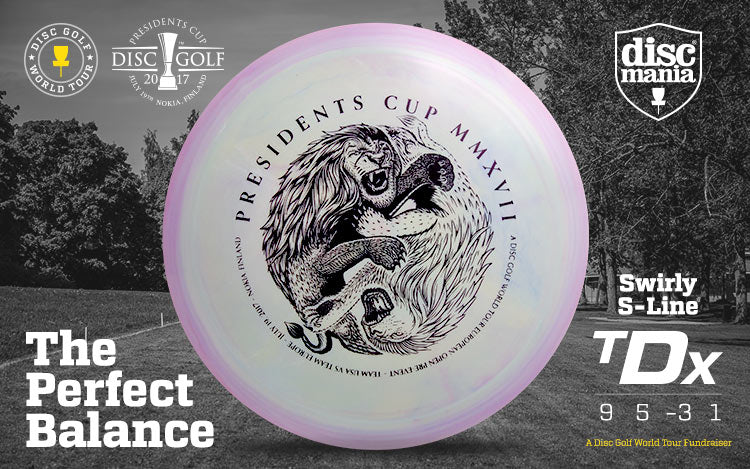 New release: 2017 Presidents Cup Discmania Swirly S-line TDx