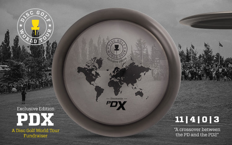 Discmania PDx - Exclusive Disc Golf World Tour Fundraiser