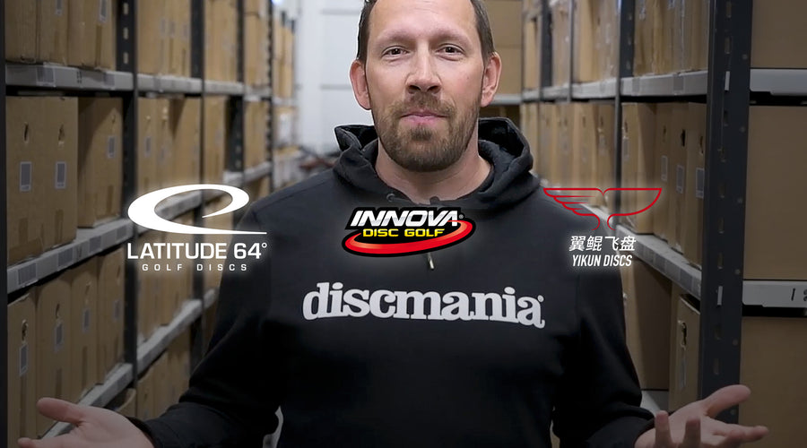 Discmania Partners with Innova, Latitude 64, and Yikun