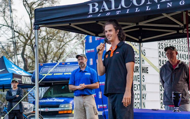 Nate Perkins Powers to Second at DGPT's Waco Charity Open