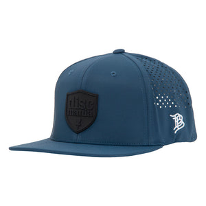 Flat Bill Snapback Hat (Shield Logo)