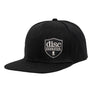 Flat Bill Baseball Hat (Shield Logo)