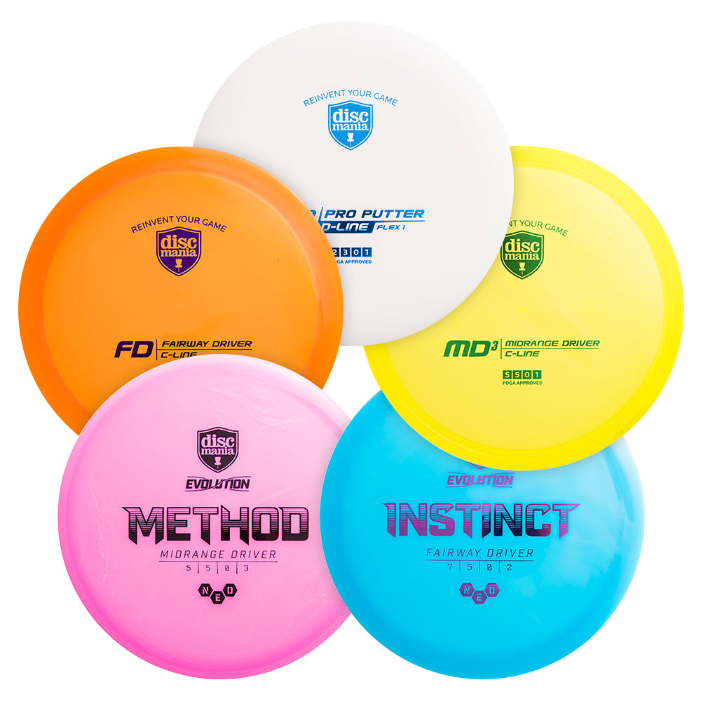 Discmania 5 Disc Premium Starter Set – Discmania Store
