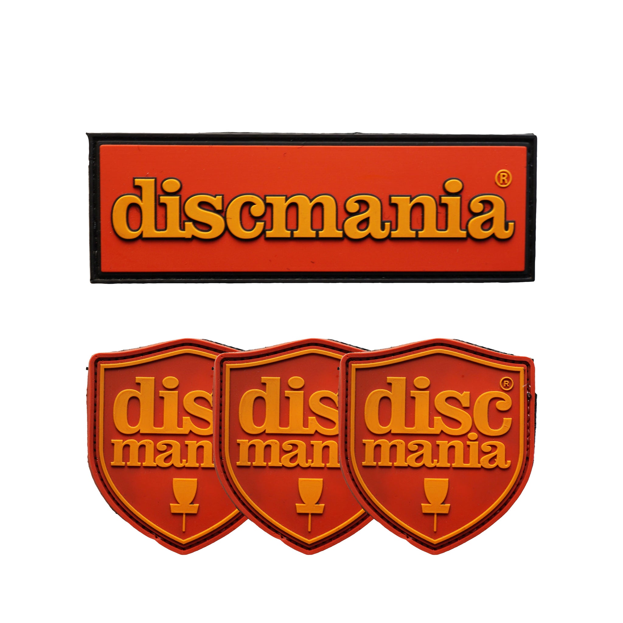Discmania Bag Patches (Shield/Bar) – Discmania Store