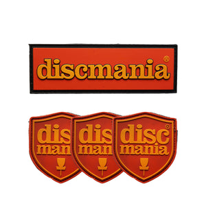 Discmania Bag Patches (Shield/Bar)